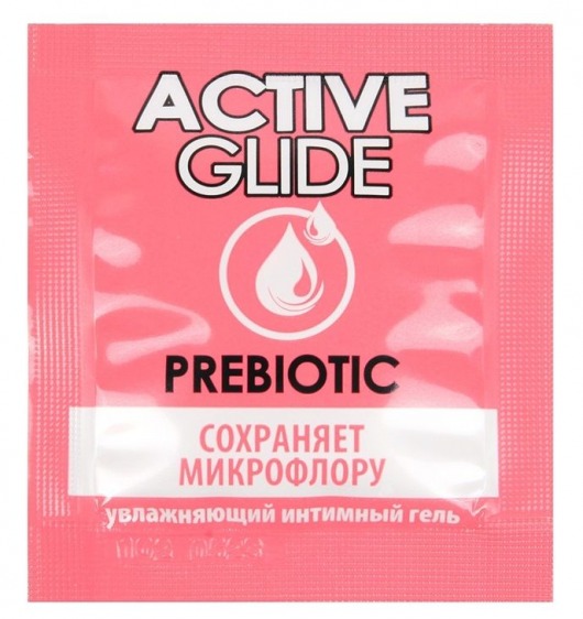 Лубрикант на водной основе Active Glide с пребиотиком - 3 гр. - Биоритм - купить с доставкой в Кисловодске