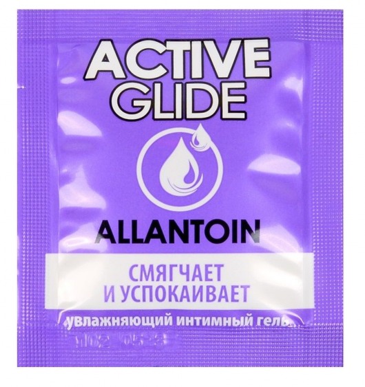 Лубрикант на водной основе Active Glide с аллантоином - 3 гр. - Биоритм - купить с доставкой в Кисловодске