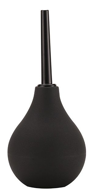 Черный анальный душ ANAL DOUCHE с прямым наконечником - Dream Toys - купить с доставкой в Кисловодске