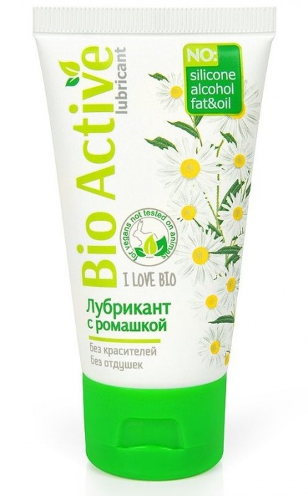 Гель-лубрикант на водной основе Bio Active - 50 гр. - Биоритм - купить с доставкой в Кисловодске