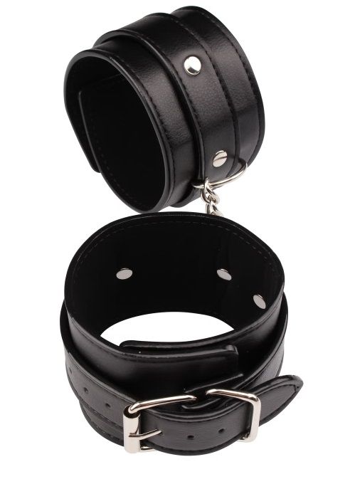 Черные оковы Classic Ankle Cuffs - Chisa - купить с доставкой в Кисловодске