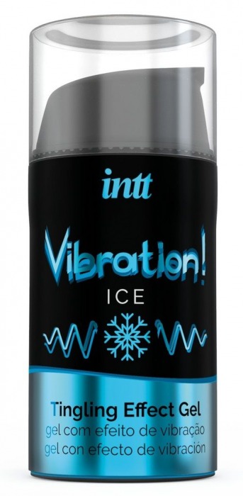 Жидкий интимный гель с эффектом вибрации Vibration! Ice - 15 мл. - INTT - купить с доставкой в Кисловодске
