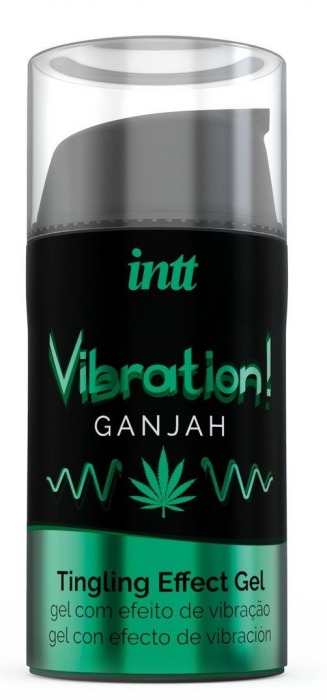 Жидкий интимный гель с эффектом вибрации Vibration! Ganjah - 15 мл. - INTT - купить с доставкой в Кисловодске