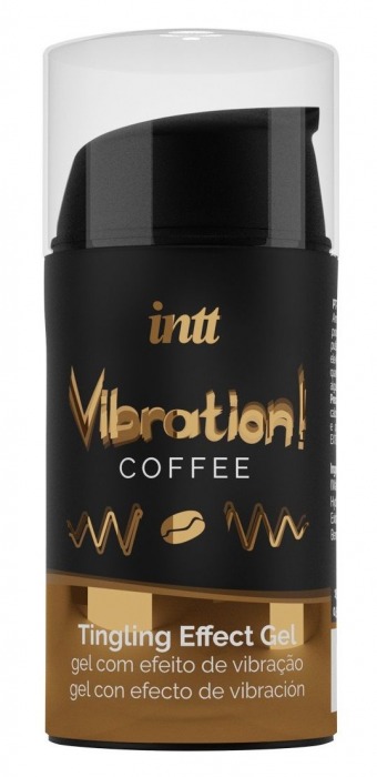 Жидкий интимный гель с эффектом вибрации Vibration! Coffee - 15 мл. - INTT - купить с доставкой в Кисловодске
