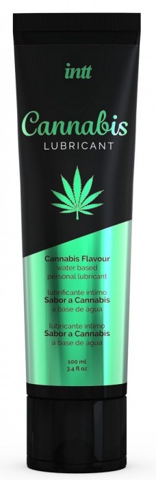 Интимный гель на водной основе Cannabis Lubricant - 100 мл. - INTT - купить с доставкой в Кисловодске