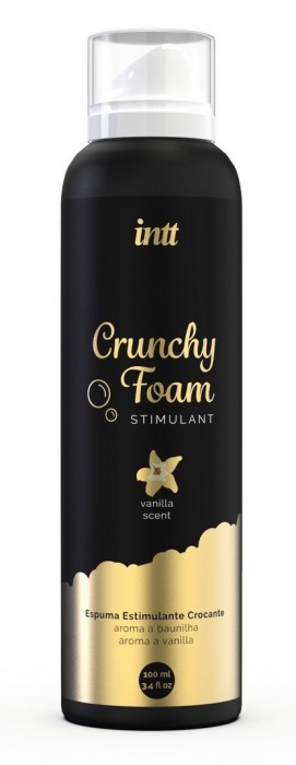 Пенка для массажа Crunchy Foam Stimulant Vanilla - 100 мл. - INTT - купить с доставкой в Кисловодске