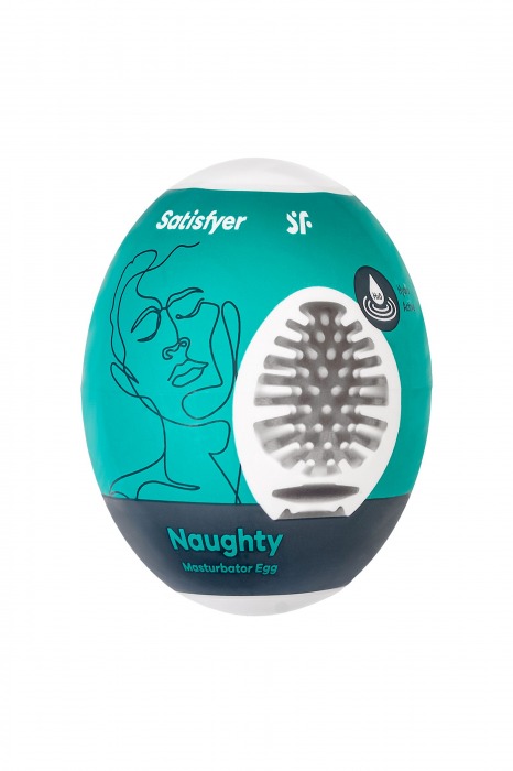 Мастурбатор-яйцо Satisfyer Naughty Mini Masturbator - Satisfyer - в Кисловодске купить с доставкой