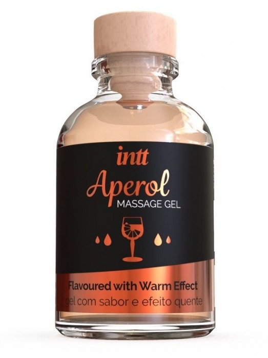 Массажный гель с согревающим эффектом Aperol - 30 мл. - INTT - купить с доставкой в Кисловодске