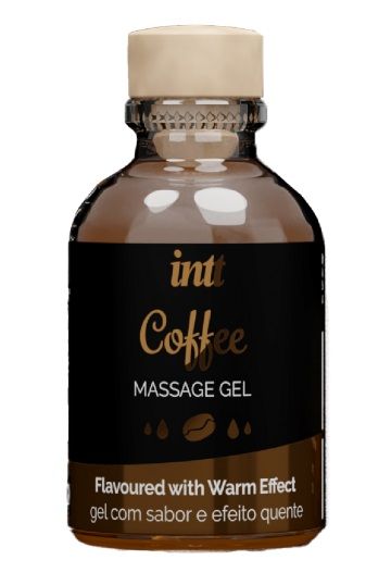 Массажный гель с согревающим эффектом Coffee - 30 мл. - INTT - купить с доставкой в Кисловодске