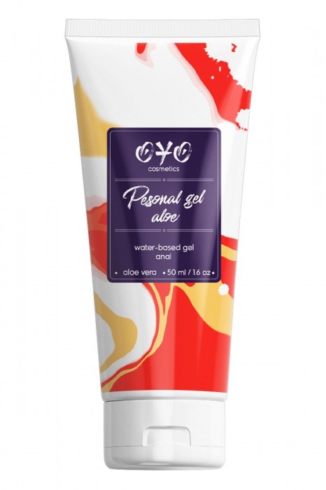 Анальная смазка на водной основе OYO Personal Gel Aloe - 50 мл. - OYO - купить с доставкой в Кисловодске