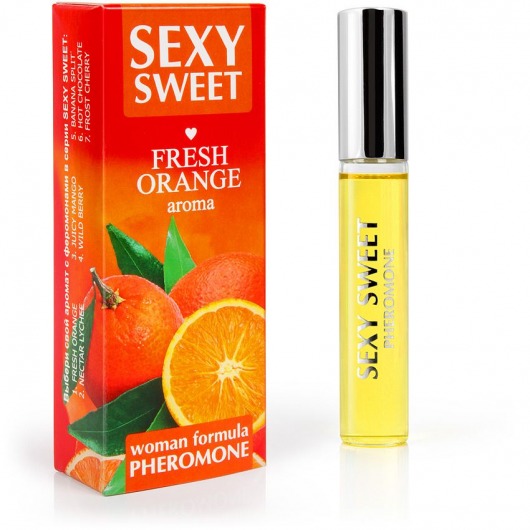 Парфюм для тела с феромонами Sexy Sweet с ароматом апельсина - 10 мл. -  - Магазин феромонов в Кисловодске