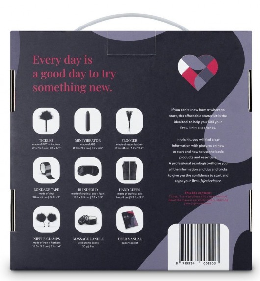 Стартовый набор БДСМ First Kinky Experience - Loveboxxx - купить с доставкой в Кисловодске