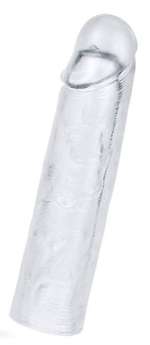 Прозрачная насадка-удлинитель Flawless Clear Penis Sleeve Add 1 - 15,5 см. - Lovetoy - в Кисловодске купить с доставкой