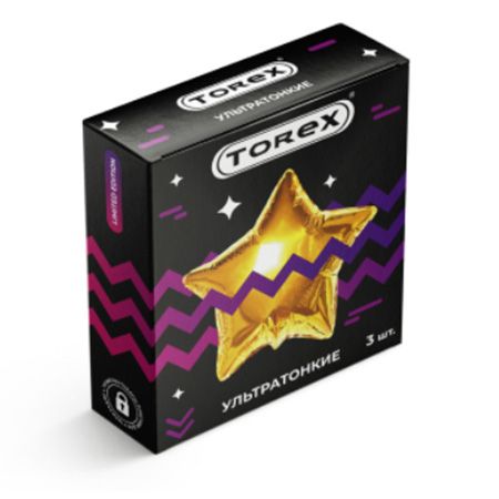 Презервативы Torex Party  Ультратонкие  - 3 шт. - Torex - купить с доставкой в Кисловодске