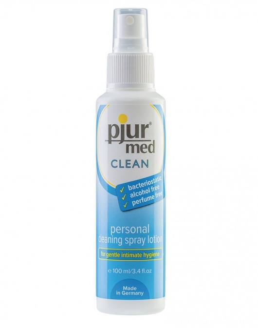 Гигиенический спрей pjur MED Clean Spray - 100 мл. - Pjur - купить с доставкой в Кисловодске