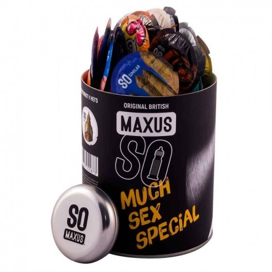 Текстурированные презервативы в кейсе MAXUS So Much Sex - 100 шт. - Maxus - купить с доставкой в Кисловодске