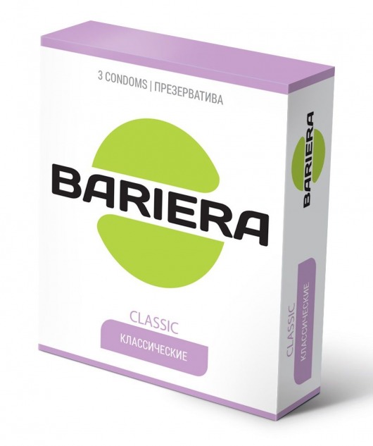 Классические презервативы Bariera Classic - 3 шт. - Bariera - купить с доставкой в Кисловодске