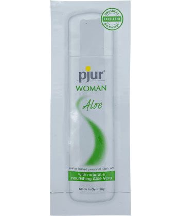 Лубрикант на водной основе pjur WOMAN Aloe - 2 мл. - Pjur - купить с доставкой в Кисловодске