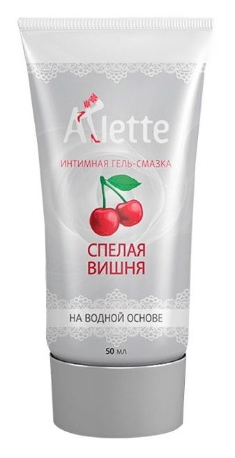 Интимная гель-смазка на водной основе Arlette  Спелая вишня  - 50 мл. - Arlette - купить с доставкой в Кисловодске