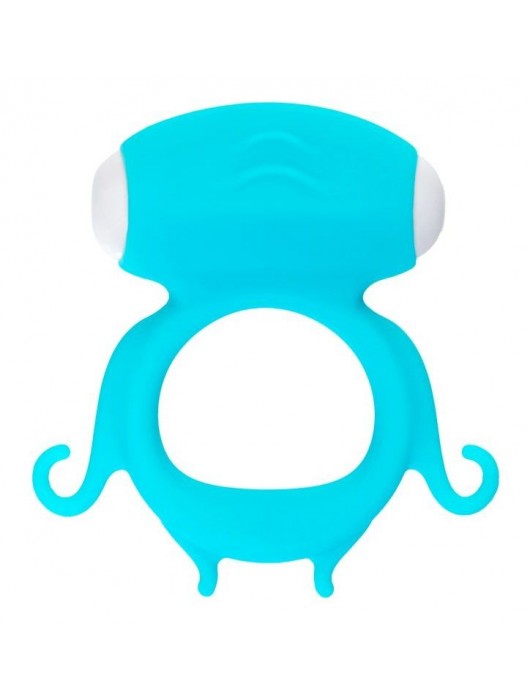 Голубое виброкольцо на пенис Sair - A-toys - в Кисловодске купить с доставкой