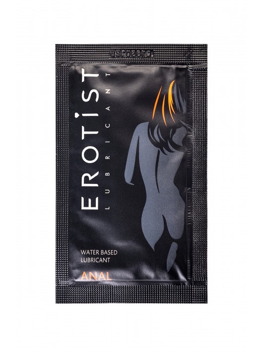 Пробник лубриканта на водной основе Erotist Anal - 4 мл. - Erotist Lubricants - купить с доставкой в Кисловодске