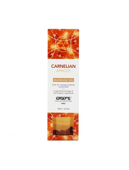 Органическое массажное масло CARNELIAN APRICOT - 100 мл. - Exsens - купить с доставкой в Кисловодске