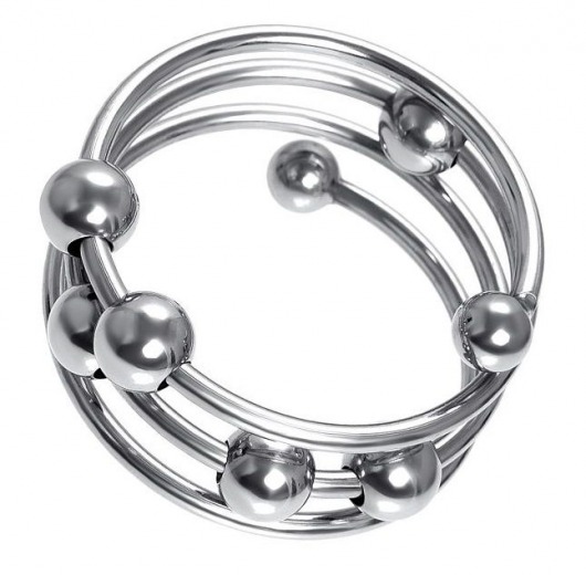 Большое металлическое кольцо под головку пениса - ToyFa - купить с доставкой в Кисловодске