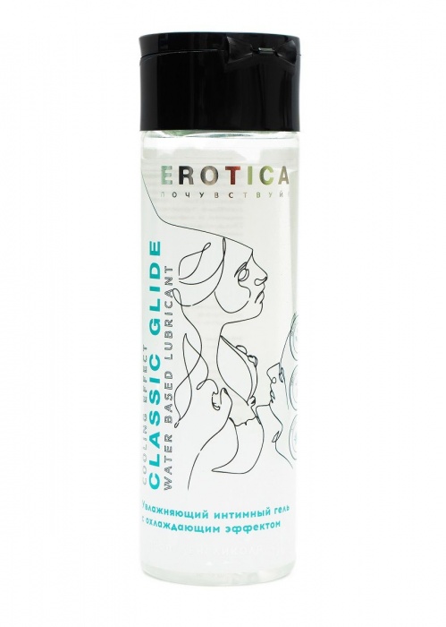 Интимный гель на водной основе Classic Glide Cooling Effect с охлаждающим эффектом - 200 мл. - Миагра - купить с доставкой в Кисловодске