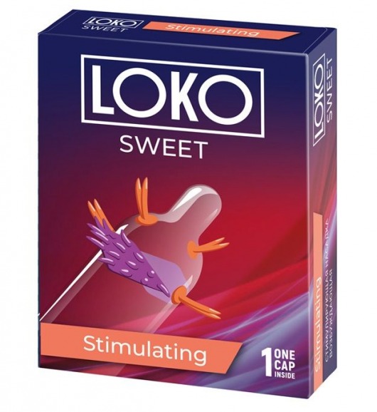 Стимулирующая насадка на пенис LOKO SWEET с возбуждающим эффектом - Sitabella - в Кисловодске купить с доставкой