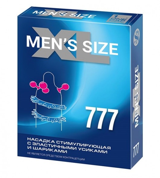 Стимулирующая насадка на пенис MEN SIZE 777 - Sitabella - в Кисловодске купить с доставкой