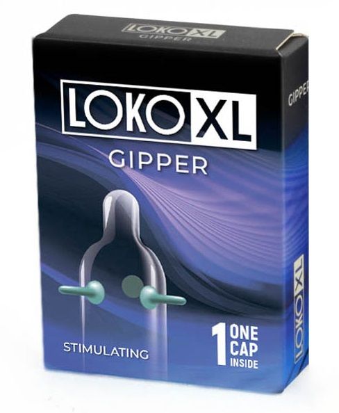 Стимулирующая насадка на пенис LOKO XL GIPPER - Sitabella - в Кисловодске купить с доставкой