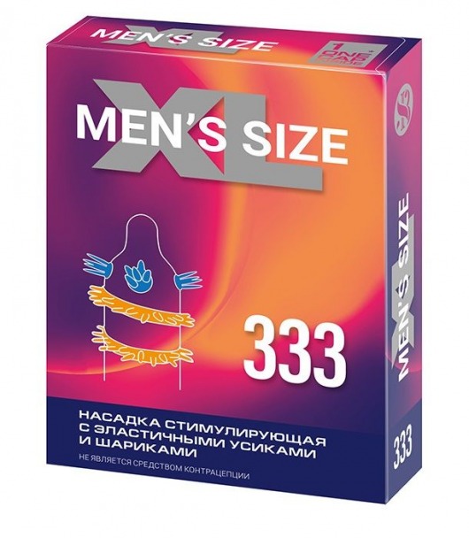 Стимулирующая насадка на пенис MEN SIZE 333 - Sitabella - в Кисловодске купить с доставкой