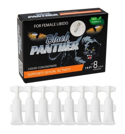 Пищевой концентрат для женщин BLACK PANTER - 8 монодоз (по 1,5 мл.) - Sitabella - купить с доставкой в Кисловодске