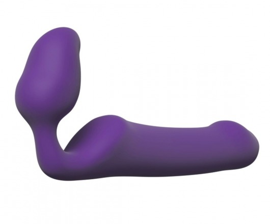 Фиолетовый безремневой страпон Queens L - Adrien Lastic - купить с доставкой в Кисловодске