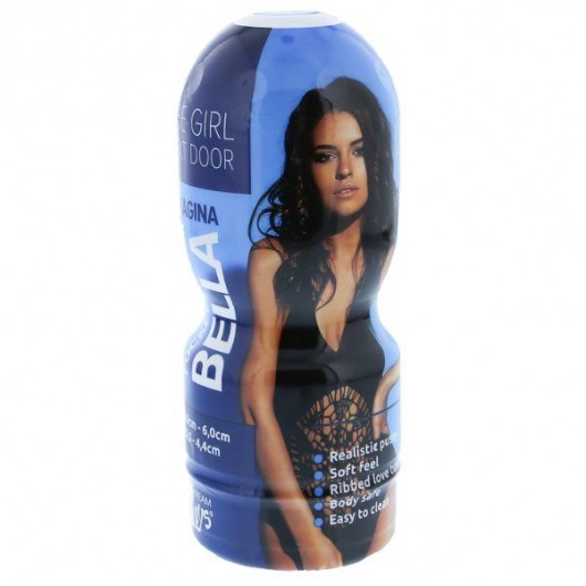 Телесный мастурбатор-вагина в тубе Bella - Dream Toys - в Кисловодске купить с доставкой