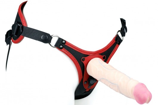 Пояс унисекс UNISEX Style с 2 насадками - LOVETOY (А-Полимер) - купить с доставкой в Кисловодске