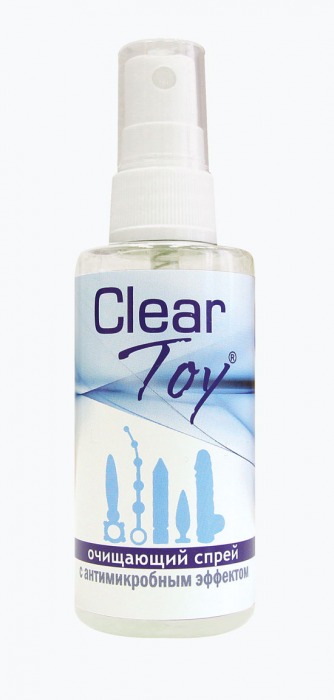 Очищающий спрей Clear Toy с антимикробным эффектом - 100 мл. - Биоритм - купить с доставкой в Кисловодске
