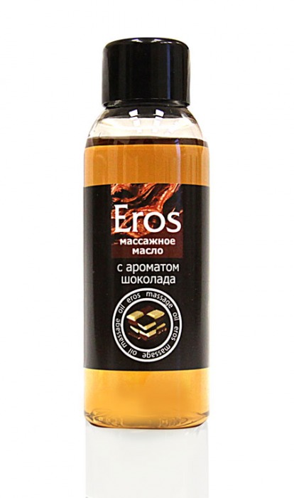 Масло массажное Eros tasty с ароматом шоколада - 50 мл. - Биоритм - купить с доставкой в Кисловодске