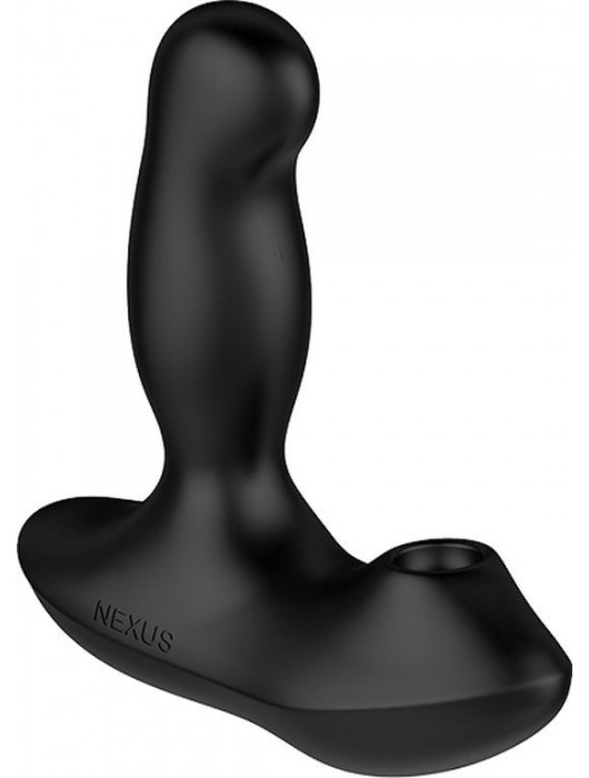 Черный вибратор-ротатор для стимуляции простаты Nexus Revo Air - Nexus Range - в Кисловодске купить с доставкой