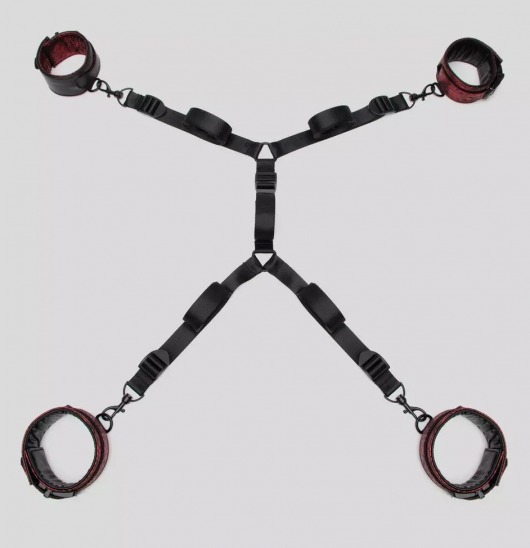 Изысканный набор фиксаций на кровати Reversible Under Mattress Restraint Set - Fifty Shades of Grey - купить с доставкой в Кисловодске