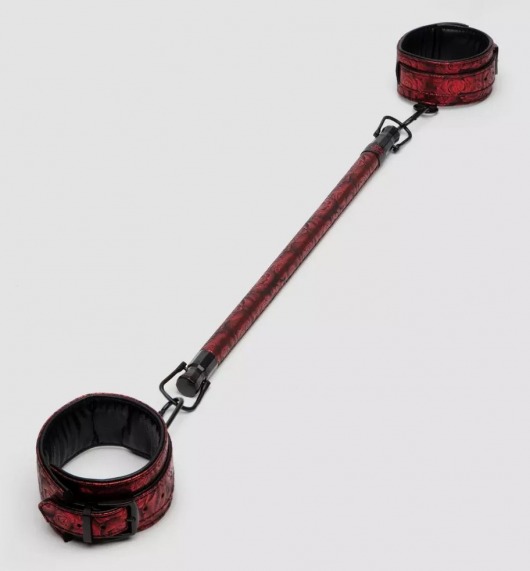 Распорка для ног Reversible Restraint Bar with Cuffs - Fifty Shades of Grey - купить с доставкой в Кисловодске
