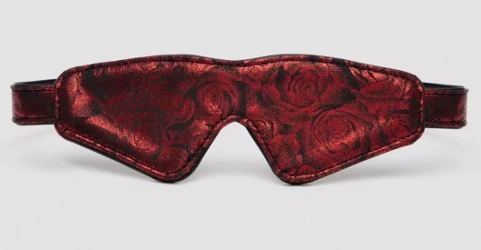 Двусторонняя красно-черная маска на глаза Reversible Faux Leather Blindfold - Fifty Shades of Grey - купить с доставкой в Кисловодске
