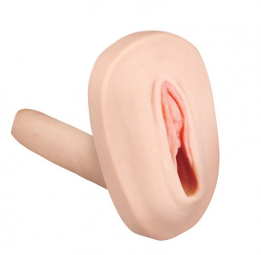 Мастурбатор-вагина с вибрацией и выносным пультом управления REALSTUFF SMOOTH   BALD - Dream Toys - в Кисловодске купить с доставкой