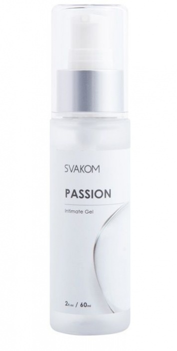 Смазка на водной основе Passion Intimate Gel - 60 мл. - Svakom - купить с доставкой в Кисловодске