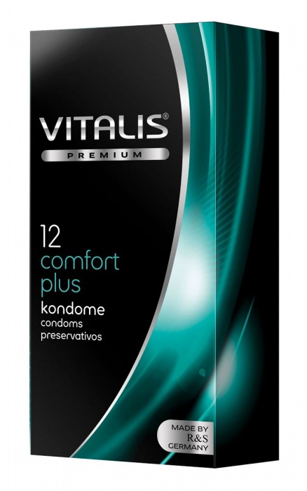 Контурные презервативы VITALIS PREMIUM comfort plus - 12 шт. - Vitalis - купить с доставкой в Кисловодске