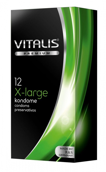 Презервативы увеличенного размера VITALIS PREMIUM x-large - 12 шт. - Vitalis - купить с доставкой в Кисловодске