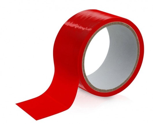 Красный скотч для фиксации - 15 м. - Fetish Tentation - купить с доставкой в Кисловодске