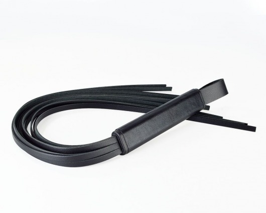 Черная кожаная плеть  Клео  - 60 см. - Sitabella - купить с доставкой в Кисловодске