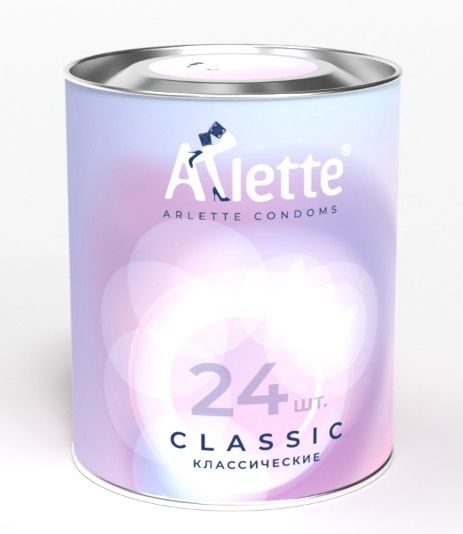 Классические презервативы Arlette Classic - 24 шт. - Arlette - купить с доставкой в Кисловодске