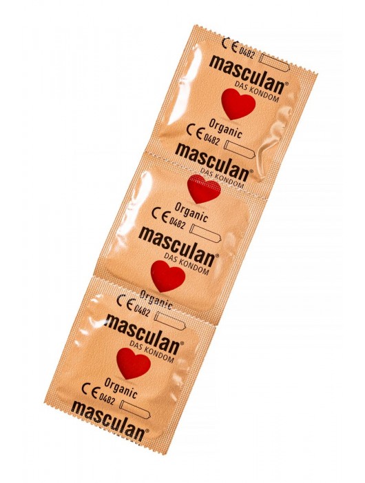 Экологически чистые презервативы Masculan Organic - 3 шт. - Masculan - купить с доставкой в Кисловодске
